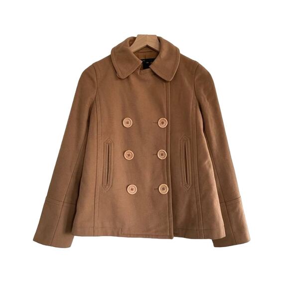 Marc Jacobs Wool Peacoat in British Tan Size XS - Picture 3 of 10